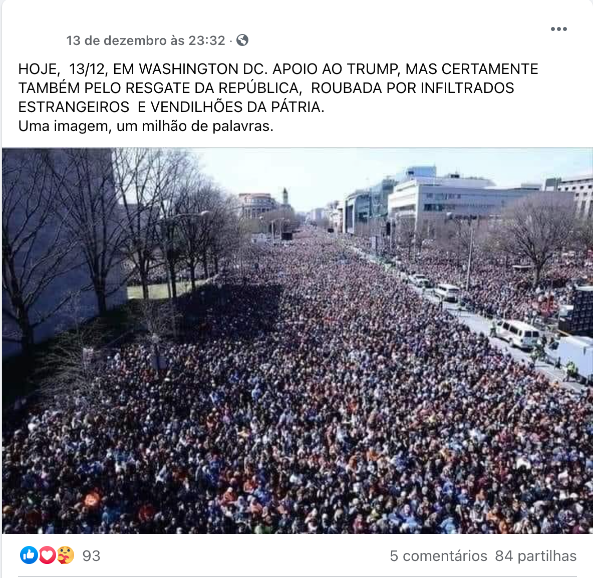 Manifestação Trump Manifestação Trump