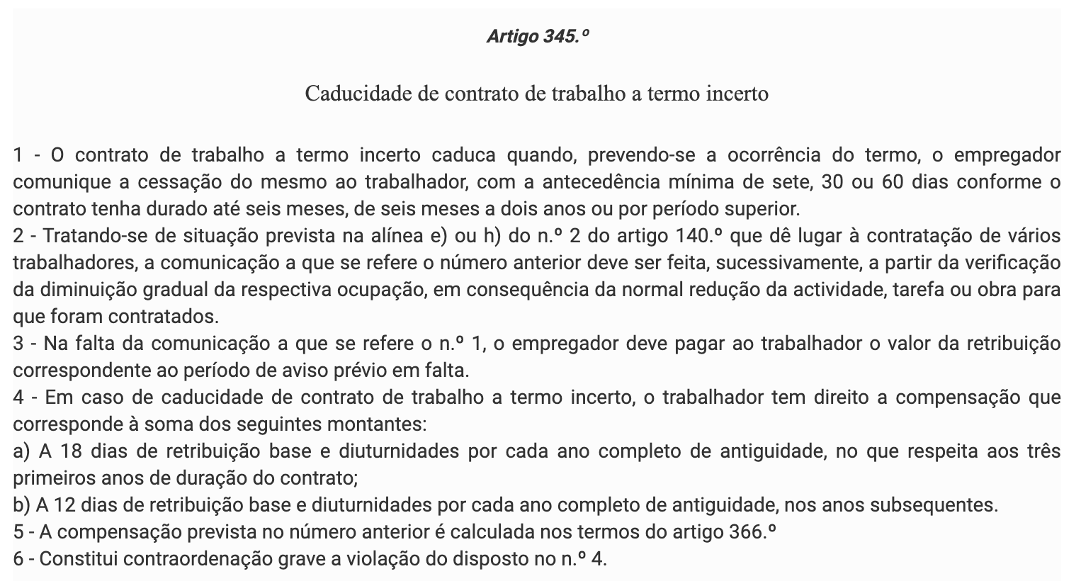 Código Trabalho Código Trabalho